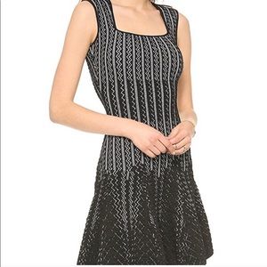 RVN stretch fit and flare dress